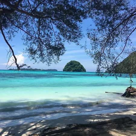 Greenhouse Ecolodge Pulau Mantani Bagian luar foto